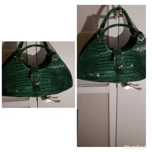 Snake skin purse